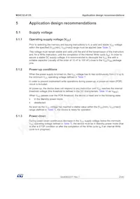 M24C32-DRMN3TP/K Datasheet Pagina 23