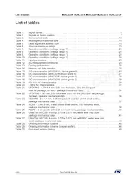 M24C32-FCU6TP/TF Datasheet Page 4
