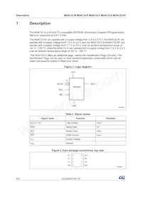 M24C32-FCU6TP/TF Datasheet Pagina 6