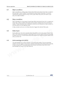 M24C32-FCU6TP/TF Datasheet Page 12