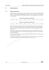 M24C32-FCU6TP/TF Datasheet Page 14