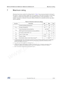 M24C32-FCU6TP/TF Datasheet Page 23