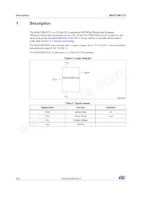 M24C32M-FCU6T/TF Datasheet Pagina 6