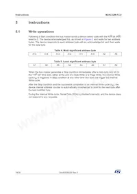 M24C32M-FCU6T/TF Datasheet Page 14