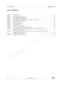 M24C32S-FCU6T/T Datasheet Pagina 4