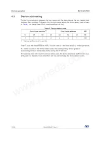 M24C32S-FCU6T/T Datasheet Page 12