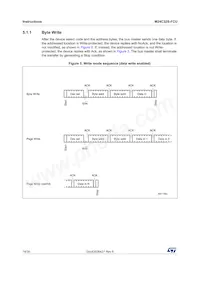 M24C32S-FCU6T/T Datasheet Page 14
