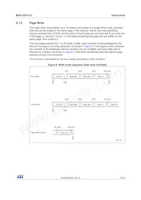 M24C32S-FCU6T/T Datasheet Page 15