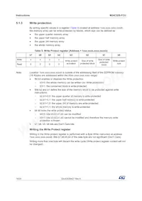 M24C32S-FCU6T/T Datasheet Page 16