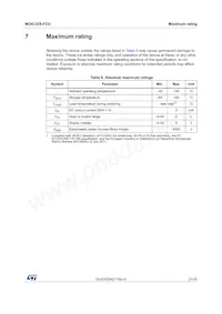 M24C32S-FCU6T/T Datasheet Pagina 21