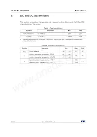 M24C32S-FCU6T/T Datasheet Page 22