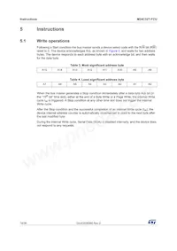 M24C32T-FCU6T/TF Datasheet Page 14