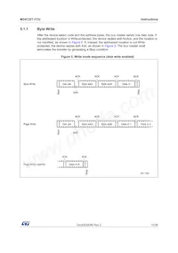 M24C32T-FCU6T/TF Datasheet Page 15