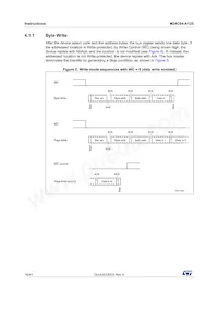 M24C64-DRMF3TG/K Datasheet Page 16