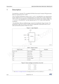 M24C64-FCU6TP/TF數據表 頁面 6