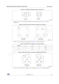 M24C64-FCU6TP/TF Datasheet Page 7