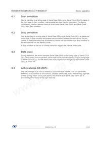 M24C64-FCU6TP/TF Datasheet Page 13