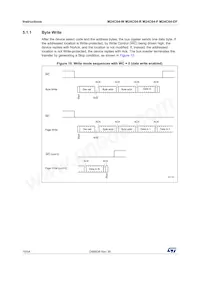 M24C64-FCU6TP/TF Datasheet Pagina 16
