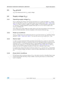 M24C64-FMB6TG Datasheet Page 9