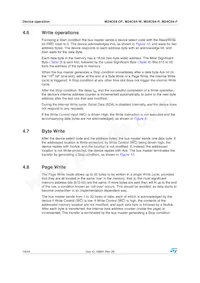 M24C64-FMB6TG Datasheet Pagina 16