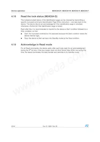 M24C64-FMB6TG Datasheet Page 22
