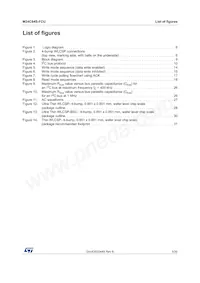 M24C64S-FCU6T/T Datasheet Page 5