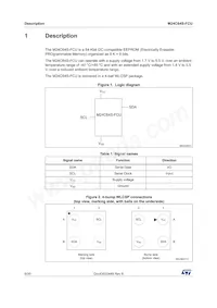 M24C64S-FCU6T/T Datasheet Page 6