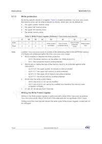 M24C64S-FCU6T/T Datasheet Page 16