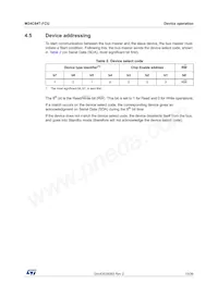 M24C64T-FCU6T/TF Datasheet Page 13