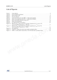 M24M01-DWDW3TP/K Datasheet Page 5