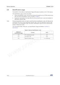 M24M01-DWDW3TP/K Datasheet Page 14