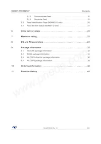 M24M01-RCS6TP/A Datasheet Pagina 3