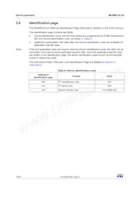 M24M02-DWMN3TP/K Datasheet Page 14