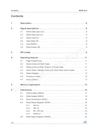 M25P10-AVMN6T數據表 頁面 2