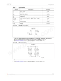 M25P128-VMF6TP TR Datasheet Pagina 7