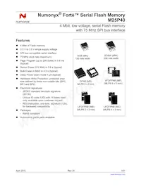 M25P40-VMN3PB Datasheet Cover