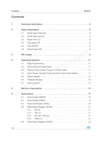 M25P40-VMP6 Datasheet Page 2