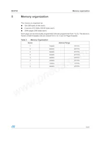 M25P40-VMP6 Datasheet Page 15