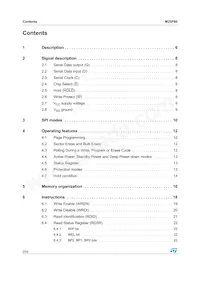 M25P80-VMW6 Datasheet Page 2