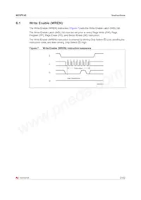 M25PE40-VMC6G Datasheet Page 21