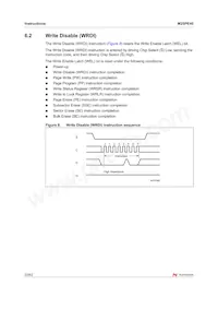 M25PE40-VMC6G Datasheet Page 22