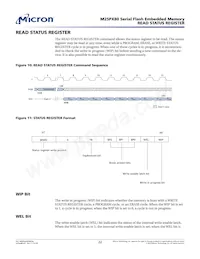 M25PX80-VMN6P Datasheet Pagina 22