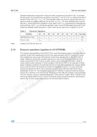 M27C160-50F1 Datasheet Page 11