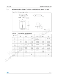 M27C160-50F1 Datasheet Page 23
