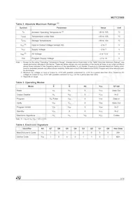 M27C256B-90B6 Datasheet Page 3