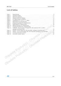 M27C322-100F1 Datasheet Pagina 3