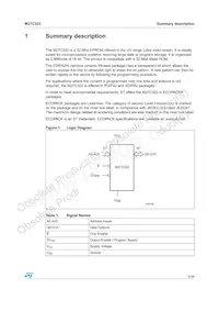 M27C322-100F1 Datasheet Page 5