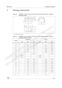 M27C322-100F1 Datasheet Pagina 19