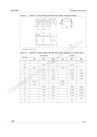 M27C4001-45XF1 Datasheet Page 19