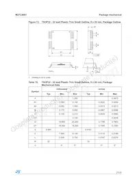 M27C4001-45XF1 Datasheet Page 21